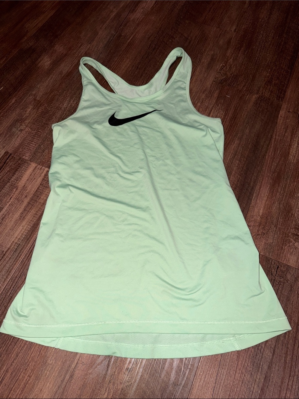 Nike Dri-Fit green tank top Logo Swoosh size M